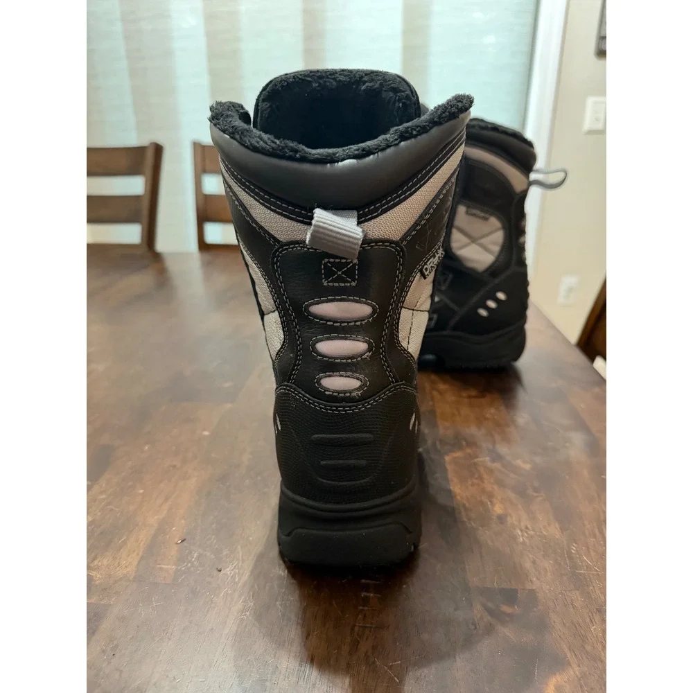 Castle X Charge Snowmobile Boots Womens 10 Black  Waterproof Atop Dial Lacing